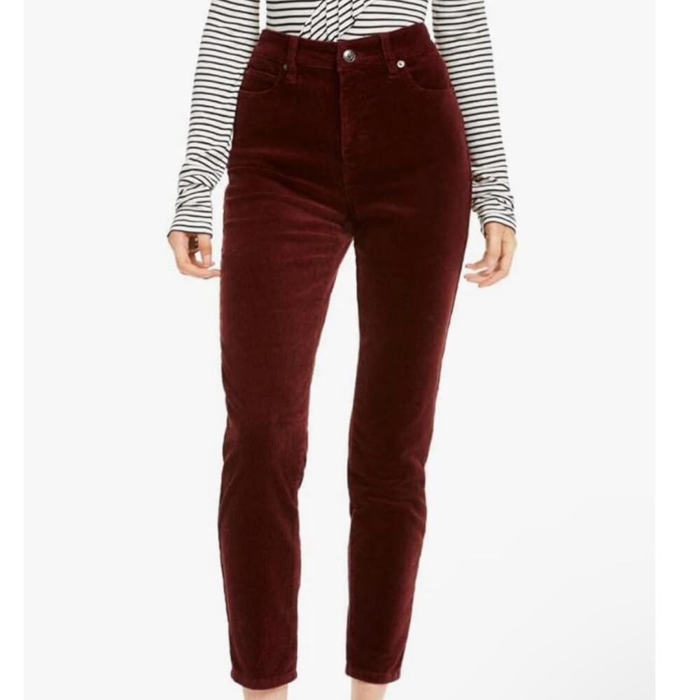 NWT OAT New York High Rise‎ Skinny Corduroy Pants